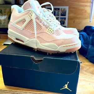 Air Jordan 4 golf seersucker